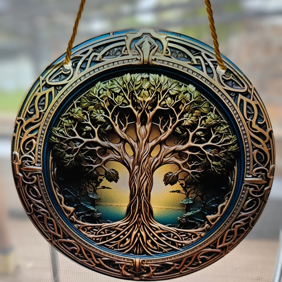 CelticTree of Life Suncatcher - Picture 7 of 12